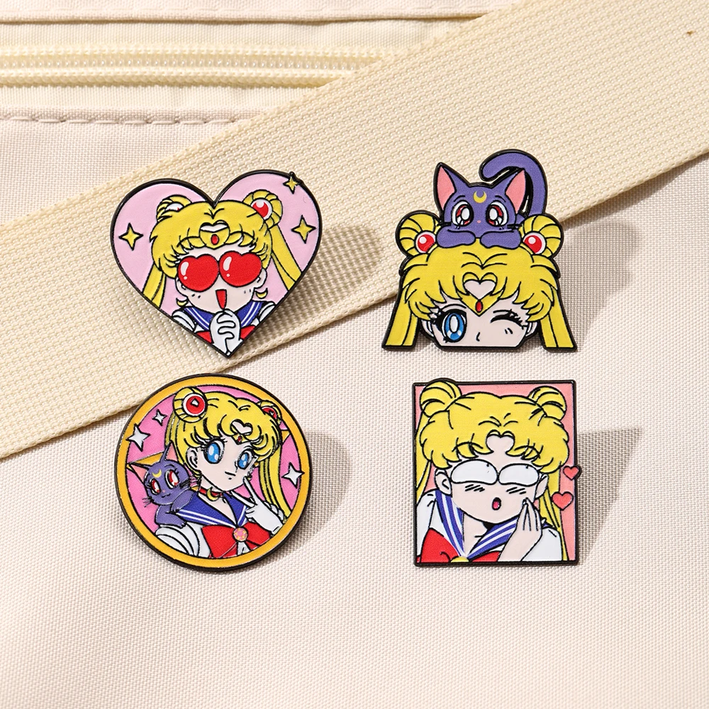 4 Buah Bros Enamel Bentuk Hati - Embroidery Reddit ulasan dan harga