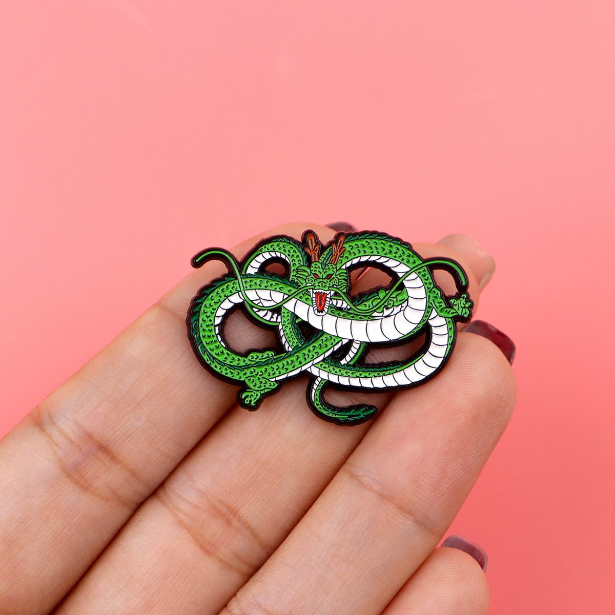 Bros Pin Kerah Anime Dragon Ba - Embroidery Reddit ulasan dan harga